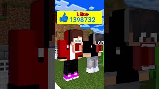 JJ AND MIKEY MAIZEN PUNCHING MACHINE CHALLENGE  Minecraft Animation shorts [upl. by Malone]