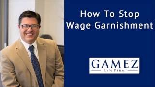 How To Stop Wage Garnishment in San Diego California  Debt Help From Debt Attorney [upl. by Mahala]