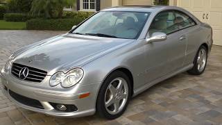 2004 Mercedes Benz CLK500 AMG Sport Coupe Review and Test Drive by Bill  Auto Europa Naples [upl. by Scott]