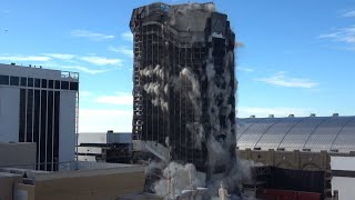 Plaza Tower Implosion  Controlled Demolition Inc [upl. by Letnuahc]