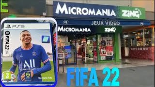 J’ACHETTE FIFA 2022 PS5 A MICROMANIA ET UNBOXING FIFA 22 ET WRC 10 [upl. by Lairbag592]