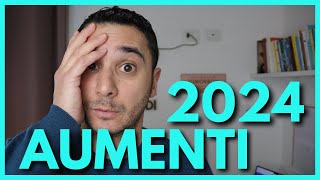 L AUMENTO dei prezzi 2024 per gli ITALIANI [upl. by Atiuqahc]