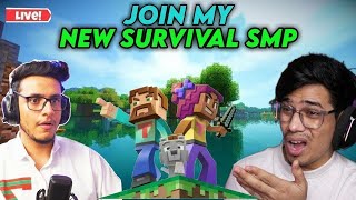 🔴MINECRAFT LIVE  PUBLIC SMP LIVE  JAVA  PE  247  FREE TO JOIN [upl. by Aerdnael839]