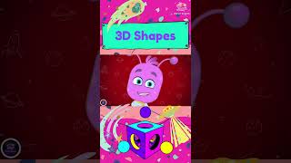 3D Shapes Song  shorts [upl. by Carrissa157]