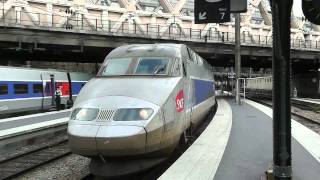 Trains in Paris 2  Gare de l´Est Gare du Nord [upl. by Dambro]