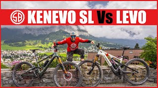 Specialized Kenevo SL Vs Levo  SUPER LIGHT Vs FULL FAT EBIKES [upl. by Colwell]