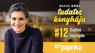 Havas Dóra tudatos konyhája 12  Sajtos ropogós [upl. by Ennovihs]