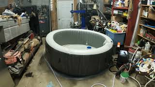 How to deflate an Intex Purespa Inflatable Hot Tub [upl. by Box]