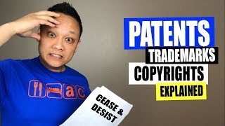 Patents Trademarks and Copyrights Explained for Amazon FBA Private Label [upl. by Marita989]