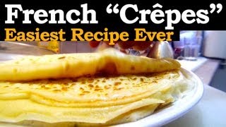 How to make French Crepes with the mighty quotRule of Threequot [upl. by Ryan]