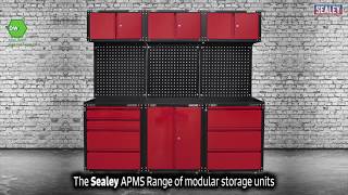 SEALEY Modular Storage Systems  DW Toolshop [upl. by Alliscirp]