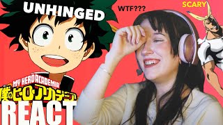 Cute XMen BNHA MY HERO ACADEMIA Reaction  S1 E01 [upl. by Emrich59]