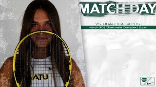 Golden Suns tennis vs Ouachita Baptist Doubles Court 1  BalauGriffiths vs CrockerCaprirolo [upl. by Ybocaj799]