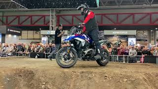 2024 BMW R1300GS Trophy Offroad Demo  Motorcycle Live 2023 [upl. by Cacia]