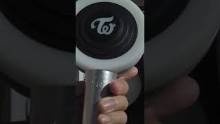 TWICE Lightstick Ver 2 Candybong Z Unboxing TWFlashing lights [upl. by Jim]