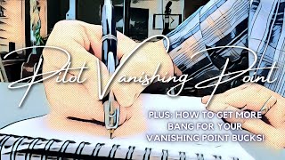 Pilot Vanishing Point Capless Review  How to Get TWO Nibs for the Price of One [upl. by Halsted]