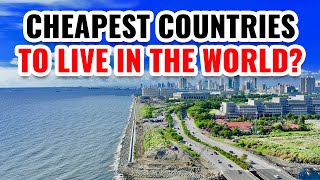 10 Cheapest Countries to Live in the World 2024 [upl. by Gnauq]