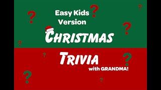 LIVE with Grandma Christmas Trivia MediumHard Questions [upl. by Engen]