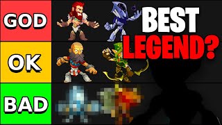 ULTIMATE Legend Tier List for Brawlhalla [upl. by Tteragram]