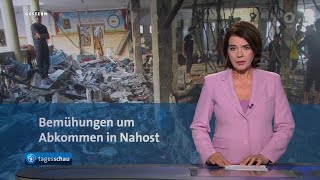 tagesschau 2000 Uhr 11082024 [upl. by Ocsicnarf]