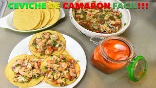 Ceviche de Camaron Facil [upl. by Iras786]