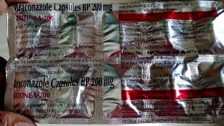 Itraconazole Capsules BP 200mg  ZOTINEA 200  side effects  usage  medicine friend [upl. by Yaluz548]