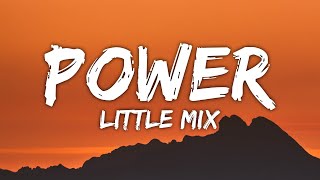 Little Mix  Power Lyrics ft Stormzy [upl. by Aiepoissac]