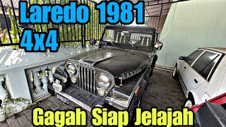 Jeep CJ7 Laredo 1981 4x4 Neneknya Jeep Willys [upl. by Oijile]