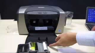 FARGO DTC1250e How to clean to your card printer [upl. by Kcirrem]