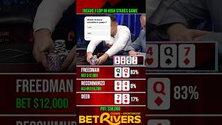 Massive Collision in High Stakes Poker Hand [upl. by Bridge]