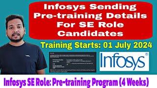 Infosys Pretraining Full Schedule 2024  Pretraining Duration  Session Timing  Mysore Training [upl. by Yemaj]