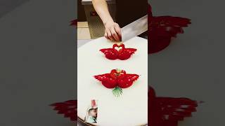 carving fruits cutting food cakedecorating cooking foodart cravingforfood [upl. by Azilef]