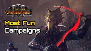 Most Fun Immortal Empires Campaigns  Legendary Lords Factions Races  Total War Warhammer 3 [upl. by Sylirama]