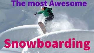 Snowboarding pov The Most Awesome Compilation [upl. by Mainis562]