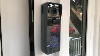 XTU J9 Battery Powered Doorbell Camera [upl. by Ybbed]