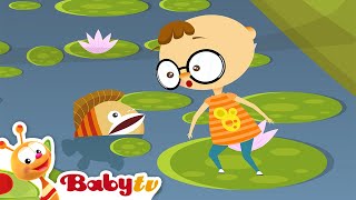 Grandpa’s Gallery  Monet’s Lilies  Art for Kids  BabyTV [upl. by Oralie464]