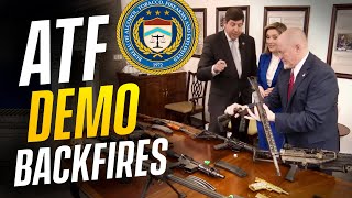 ATF Demonstration Backfires Attempts To Make Guns Look “Bad” [upl. by Schnur540]