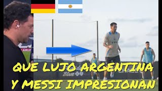 PRENSA ALEMANIA IMPRESIONADA POR MESSI Y LA SELECCION ARGENTINA QUE LE ACOMPAÑA EN COPA AMERICA [upl. by Tiffie]