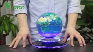 Vone Magnetic Levitating Luminous World Globe placing guide [upl. by Sarkaria]