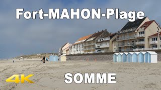 🇫🇷 FORTMAHONPLAGE  Somme  4K [upl. by Assirk131]