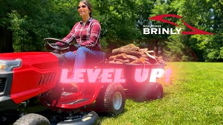 Level Up Your Lawn Care with New and Improved Brinly Attachments [upl. by Deni]