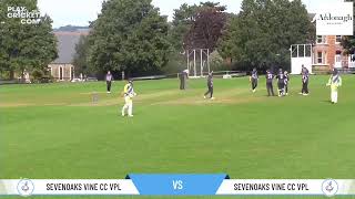 Sevenoaks Vine CC Vine Premier League Semi Finals 2024 [upl. by Fillian373]