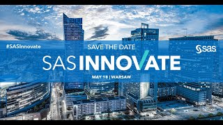 Register for SAS Innovate on Tour  Warsaw 18 May 2023 [upl. by Kali765]