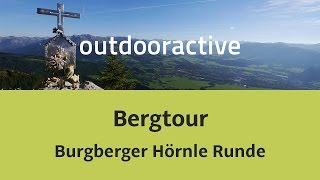 Bergtour im Allgäu Über das Burgberger Hörnle [upl. by Deana648]