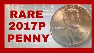 2017P PENNY GRAB THEM UP THEY ARE VERY SPECIAL PENNIES TO LOOK FOR [upl. by Lifton]