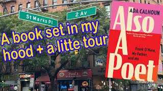 An East Village story and a little tour Also a Poet in the bookbooktube books memoir artworld [upl. by Darrey]