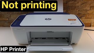 HP Printer Not Printing [upl. by Eineg]