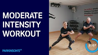 Moderate intensity workout with Neuro Heroes  Parkinsons UK [upl. by Xxam116]