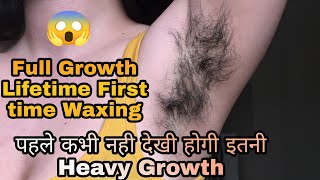 Full growth wale under armpit ki waxing kaise karenonline beauty parlor Coursebeauty parlorwax [upl. by Nnaytsirk]