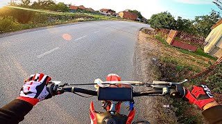 sunset vibes🌅 Wpb 190cc Pit Bike  Countryside Run 4 [upl. by Franklyn]